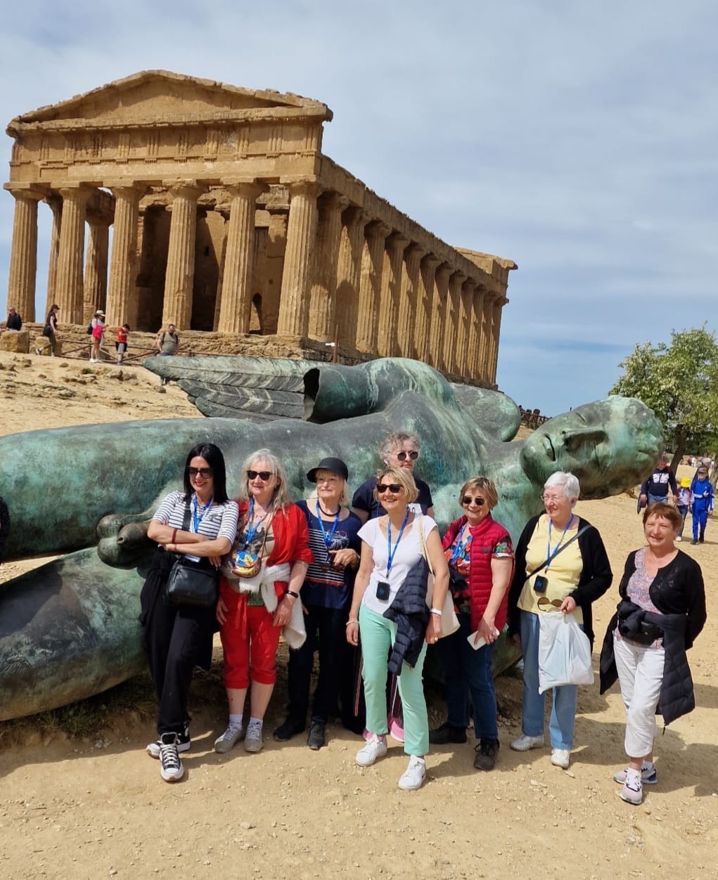 Group tour at Valle dei Templi