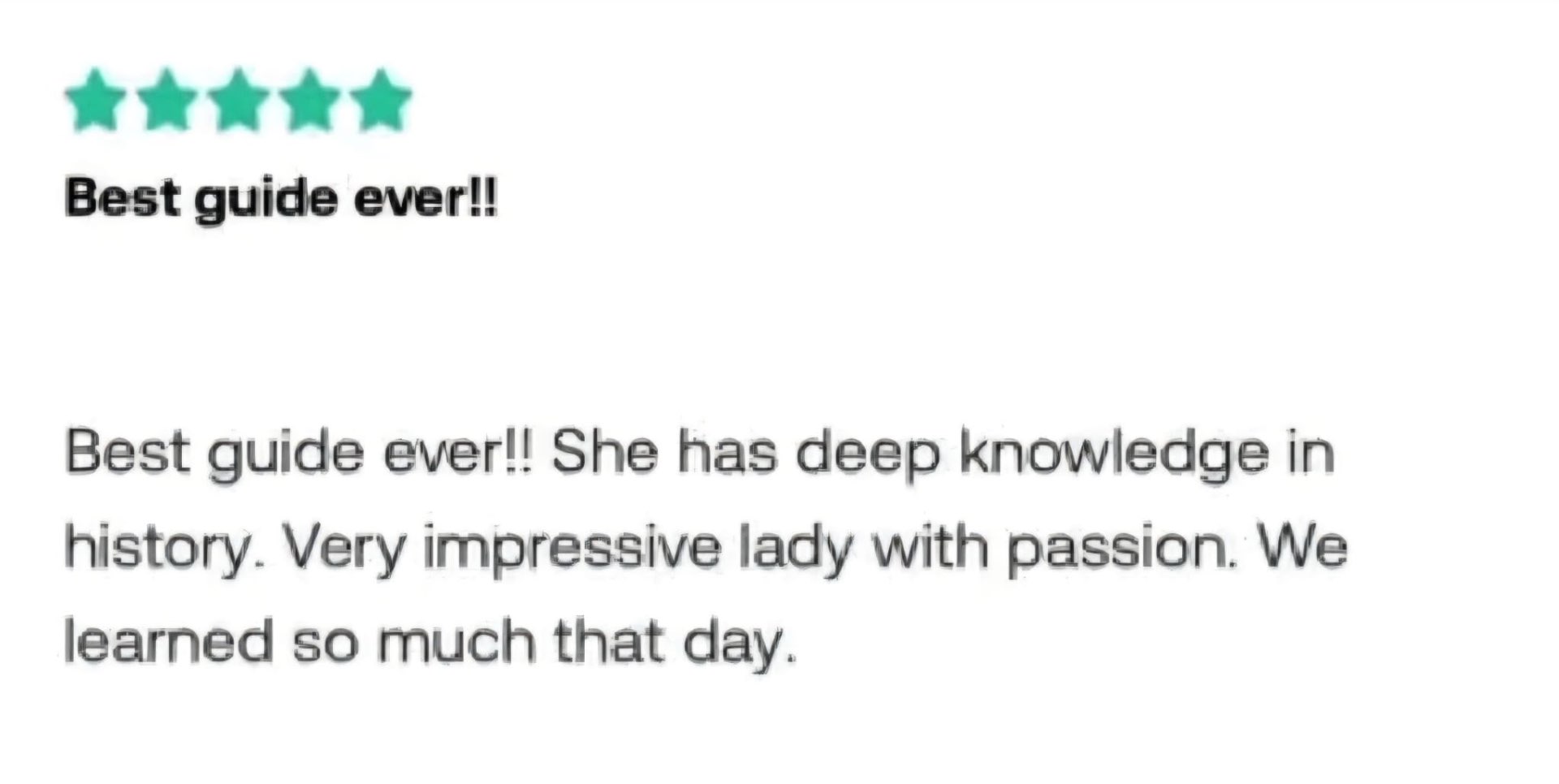 Recensione dei miei ospiti