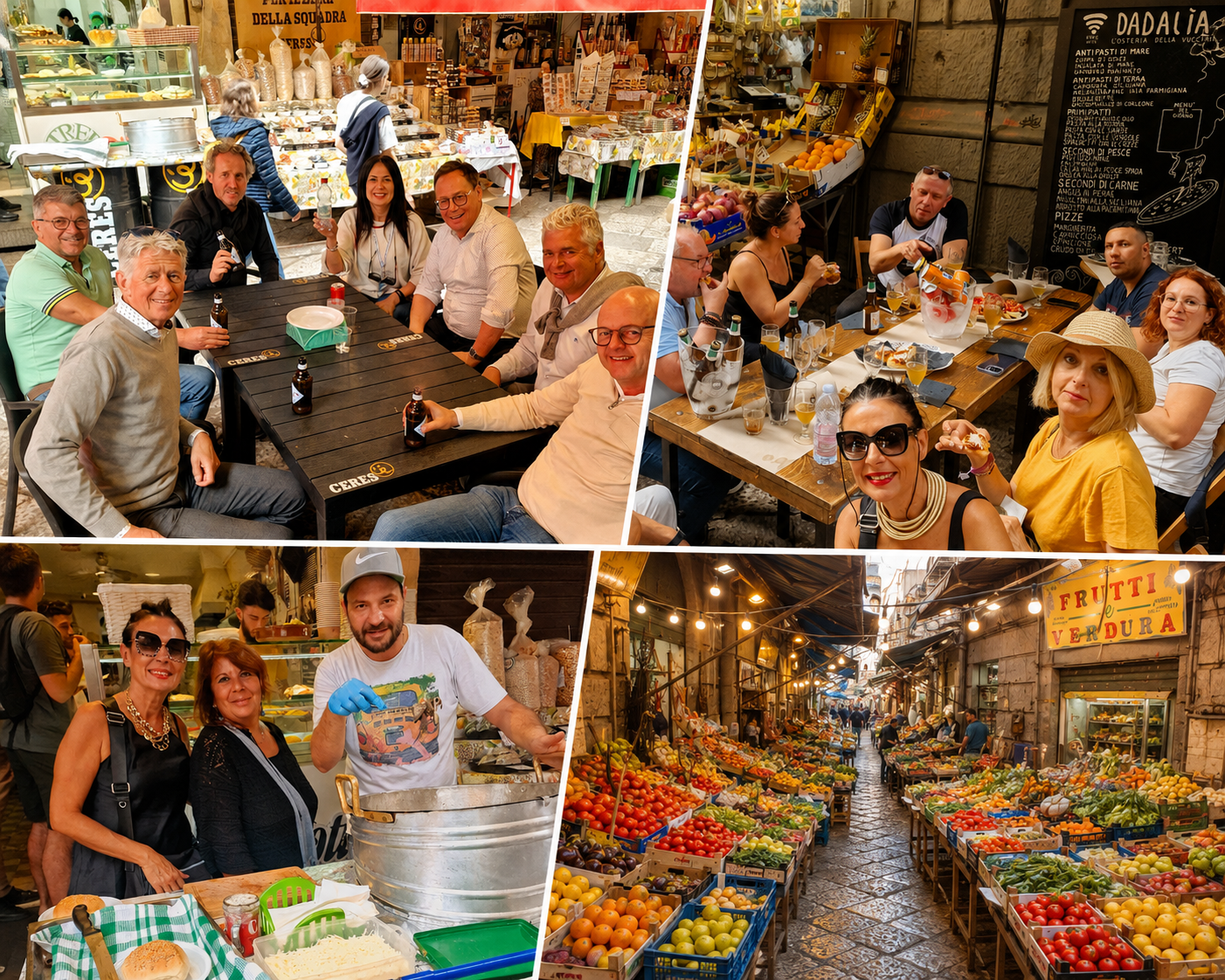 Street food e tour a piedi di Palermo
